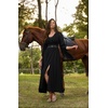 image:imageScarlet Darkness Renaissance Costume Women Pirate Medieval Maxi DressBlack