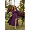 image:imageScarlet Darkness Renaissance Costume Women Pirate Medieval Maxi DressDark Purple