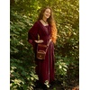 image:imageScarlet Darkness Renaissance Costume Women Pirate Medieval Maxi DressWine