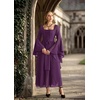 image:imageScarlet Darkness Renaissance Costume Women Ren Faire Dress Fairy DressesCrown Jewel Purple