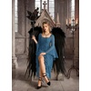 image:imageScarlet Darkness Renaissance Costume Women Ren Faire Dress Fairy DressesDeep Peacock Blue