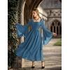 image:imageScarlet Darkness Renaissance Costume Women Ren Faire Dress Fairy DressesDeep Peacock Blue