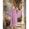 image:imageScarlet Darkness Renaissance Costume Women Ren Faire Dress Fairy DressesLight Lilac Purple
