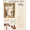 image:imageScarlet Darkness Renaissance Costume Women Ren Faire Dress Fairy DressesOyster White