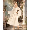 image:imageScarlet Darkness Renaissance Costume Women Ren Faire Dress Fairy DressesOyster White