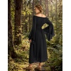 image:imageScarlet Darkness Renaissance Dress Women Peasant Medieval Pirate CostumeBlack