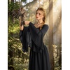 image:imageScarlet Darkness Renaissance Dress Women Peasant Medieval Pirate CostumeBlack