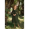 image:imageScarlet Darkness Renaissance Dress Women Peasant Medieval Pirate CostumeDark Green