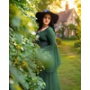 image:imageScarlet Darkness Renaissance Dress Women Peasant Medieval Pirate CostumeEden Green