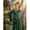image:imageScarlet Darkness Renaissance Dress Women Peasant Medieval Pirate CostumeEden Green