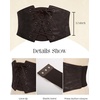 image:imageScarlet Darkness Renaissance Pirate Corset Belt Lace Up Waist Cincher BeltsDark Brown