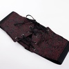 image:imageScarlet Darkness Renaissance Pirate Corset Belt Lace Up Waist Cincher BeltsDark Wine Scroll