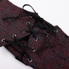image:imageScarlet Darkness Renaissance Pirate Corset Belt Lace Up Waist Cincher BeltsDark Wine Scroll