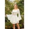 image:imageScarlet Darkness Renaissance Pirate Corset Belt Lace Up Waist Cincher BeltsIvory White