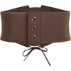 image:imageScarlet Darkness Renaissance Pirate Corset Belt Lace Up Waist Cincher BeltsLight Brown