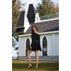 image:imageScarlet Darkness Renaissance Shirt Women Bell Sleeve Off the Shoulder TopBlack