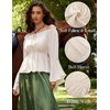 image:imageScarlet Darkness Renaissance Shirt Women Peasant Pirate Off Shoulder TopsBeige