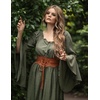 image:imageScarlet Darkness Renaissance Shirt Women Peasant Pirate Off Shoulder TopsGreen