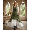 image:imageScarlet Darkness Renaissance Steampunk Dress Lace Up Gothic Pirate CostumeArmy Green