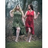 image:imageScarlet Darkness Renaissance Steampunk Dress Lace Up Gothic Pirate CostumeArmy Green