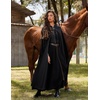 image:imageScarlet Darkness Renaissance Velvet Cape Medieval Cloak Hobbit CostumeBlack