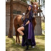 image:imageScarlet Darkness Renaissance Velvet Cape Medieval Cloak Hobbit CostumePurple