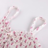 image:imageScarlet Darkness Smocked Floral Sundresses Women Teens Summer Spring DressApricot Pink Floral