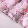 image:imageScarlet Darkness Smocked Floral Sundresses Women Teens Summer Spring DressBlush Pink Floral