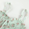 image:imageScarlet Darkness Smocked Floral Sundresses Women Teens Summer Spring DressMint Green Pink Floral