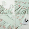 image:imageScarlet Darkness Smocked Floral Sundresses Women Teens Summer Spring DressMint Green Pink Floral