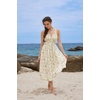 image:imageScarlet Darkness Summer Dresses for Women 2026 Floral Corset Maxi DressBeige Green Floral