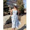 image:imageScarlet Darkness Summer Dresses for Women 2026 Floral Corset Maxi DressBlue