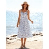 image:imageScarlet Darkness Summer Dresses for Women 2026 Floral Corset Maxi DressBlue Line Flower