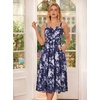 image:imageScarlet Darkness Summer Dresses for Women 2026 Floral Corset Maxi DressNavy Floral Print