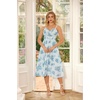 image:imageScarlet Darkness Summer Dresses for Women 2026 Floral Corset Maxi DressPastel Blue Blooms