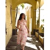 image:imageScarlet Darkness Summer Dresses for Women 2026 Floral Corset Maxi DressPink