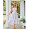 image:imageScarlet Darkness Summer Dresses for Women 2026 Floral Corset Maxi DressPurple