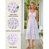 image:imageScarlet Darkness Summer Dresses for Women 2026 Floral Corset Maxi DressPurple