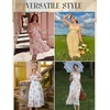 image:imageScarlet Darkness Summer Dresses for Women 2026 Floral Corset Maxi DressWhite Orange Floral