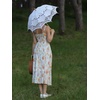 image:imageScarlet Darkness Summer Dresses for Women 2026 Floral Corset Maxi DressWhite Orange Floral