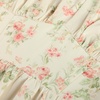 image:imageScarlet Darkness Summer Spring Split Floral Corset Midi Dress with PocketsBeige Orange Red Floral