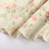 image:imageScarlet Darkness Summer Spring Split Floral Corset Midi Dress with PocketsBeige Orange Red Floral