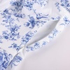 image:imageScarlet Darkness Summer Spring Split Floral Corset Midi Dress with PocketsBlue Bird Print