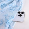 image:imageScarlet Darkness Summer Spring Split Floral Corset Midi Dress with PocketsLight Blue Rose Floral