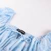 image:imageScarlet Darkness Summer Spring Split Floral Corset Midi Dress with PocketsLight Blue Rose Floral