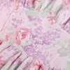image:imageScarlet Darkness Summer Spring Split Floral Corset Midi Dress with PocketsPastel Pink Purple Floral