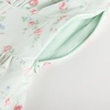 image:imageScarlet Darkness Summer Spring Split Floral Corset Midi Dress with PocketsPastelgreen Pink Floral