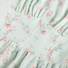 image:imageScarlet Darkness Summer Spring Split Floral Corset Midi Dress with PocketsPastelgreen Pink Floral