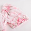 image:imageScarlet Darkness Summer Spring Split Floral Corset Midi Dress with PocketsPink Rose Floral