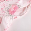 image:imageScarlet Darkness Summer Spring Split Floral Corset Midi Dress with PocketsPink Rose Floral